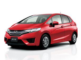 обоя автомобили, honda, 2013, г, fit