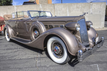 Картинка 1936+packard+super+eight+phaeton автомобили выставки+и+уличные+фото автошоу выставка