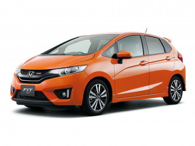 Обои картинки фото автомобили, honda, 2013, г, fit