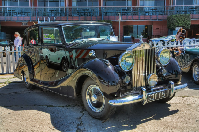 Обои картинки фото 1951 rolls-royce silver wraith saloon, автомобили, выставки и уличные фото, автошоу, выставка