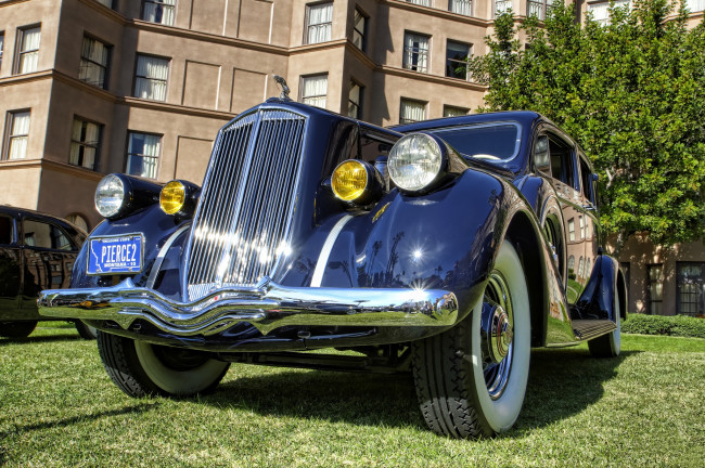 Обои картинки фото 1938 pierce-arrow limousine, автомобили, выставки и уличные фото, автошоу, выставка