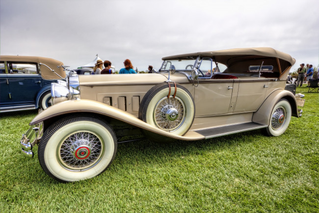 Обои картинки фото 1930 packard 7-45 dual-cowl phaeton, автомобили, выставки и уличные фото, автошоу, выставка