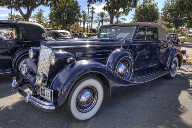 Обои картинки фото 1937 packard 1507 coupe roadster, автомобили, выставки и уличные фото, выставка, автошоу