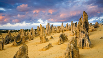Картинка природа пустыни национальный парк намбунг те-пиннаклс австралия пустыня