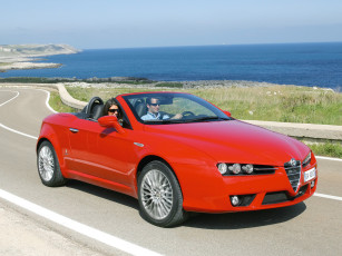 Картинка 2007 alfa romeo spider автомобили