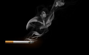 Картинка разное компьютерный дизайн девушка сигарета дым