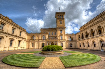 обоя osborne house, города, - дворцы,  замки,  крепости, великобритания, музей, комплекс, дворцовый, осборн-хаус