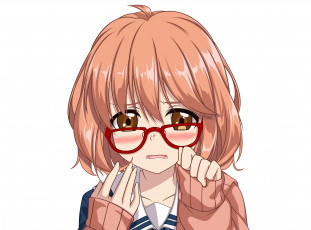 Картинка аниме kyoukai+no+kanata mirai kuriyama