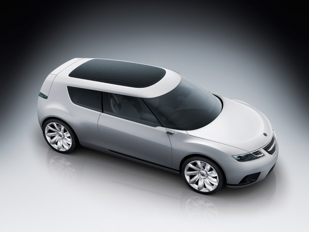 Обои картинки фото saab 9-x biohybrid concept 2008, автомобили, saab, 9-x, biohybrid, concept, 2008