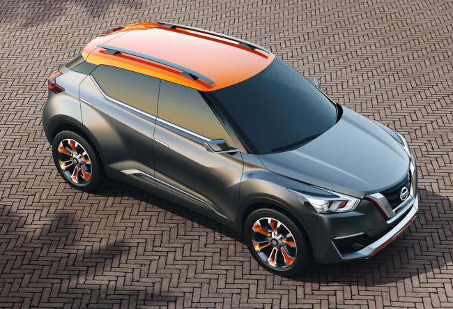 Обои картинки фото nissan kicks concept 2014, автомобили, nissan, datsun, kicks, concept, 2014