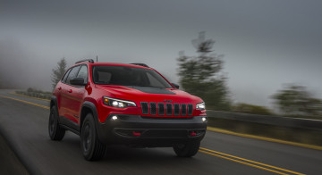 Картинка jeep+cherokee+trailhawk+2019 автомобили jeep red 2019 trailhawk cherokee