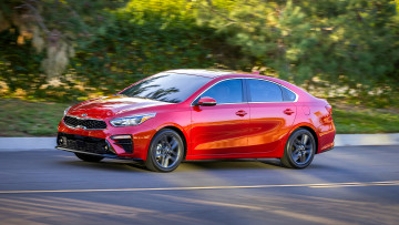 Картинка kia+forte+2019 автомобили kia красный forte 2019