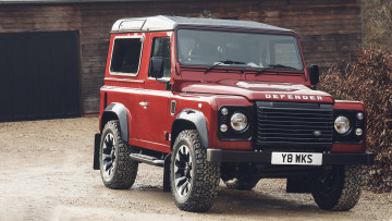 обоя land-rover defender works v8 2018, автомобили, land-rover, 2018, v8, works, defender