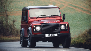 обоя land-rover defender works v8 2018, автомобили, land-rover, 2018, v8, works, defender