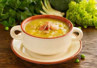 Картинка еда первые+блюда гороховый суп