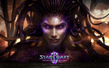 обоя starcraft ii,  heart of the swarm, видео игры, стратегия