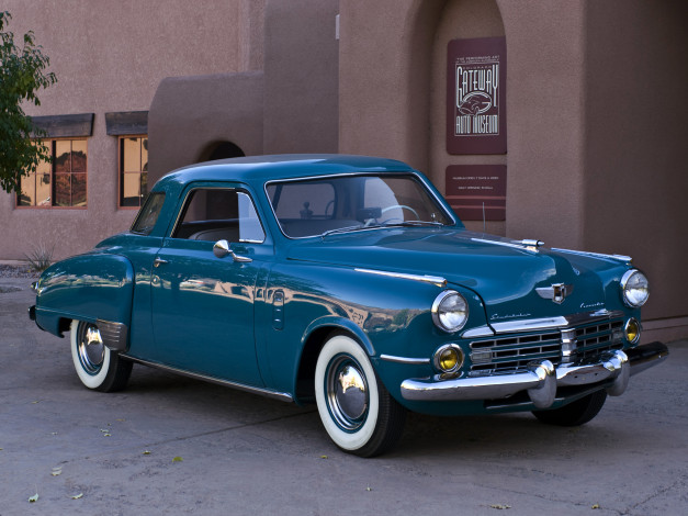 Обои картинки фото автомобили, studebaker, commander, regal, deluxe, 5-passenger, coupe, 15a-c5, 1948