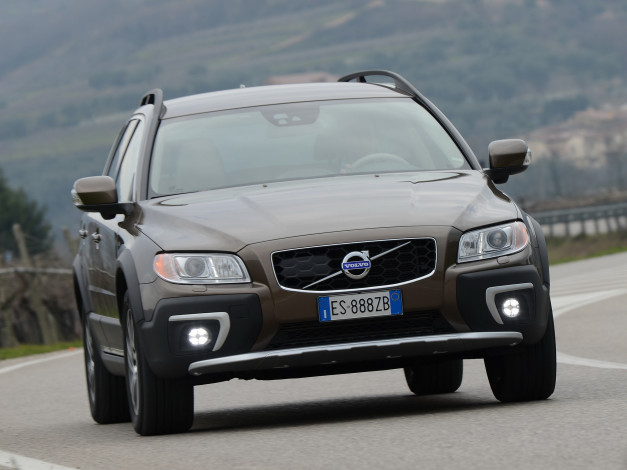 Обои картинки фото автомобили, volvo, xc70, d4, polar, 2014