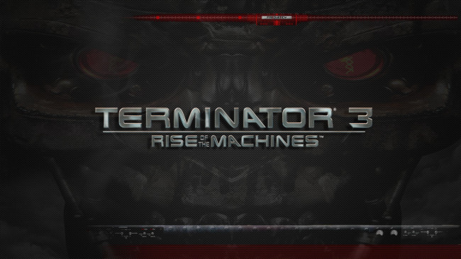 Обои картинки фото кино фильмы, terminator 3,  rise of the machines, сетка