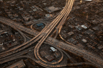 Картинка разное транспортные+средства+и+магистрали осень свет машины дороги город