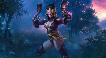 Картинка видео+игры juggernaut wars ninja meego девушка ниндзя змеи кобры игра
