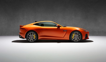 Картинка автомобили jaguar svr f-type 2016г coupе