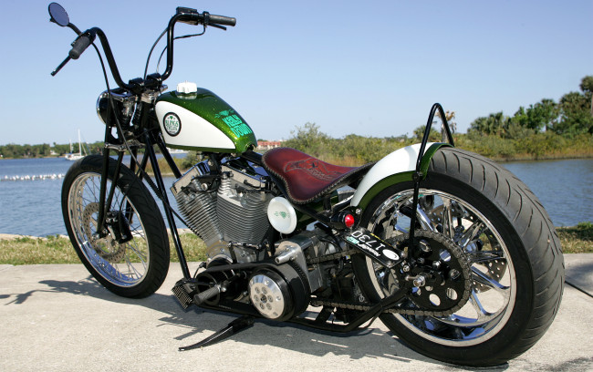 Обои картинки фото мотоциклы, customs, custom