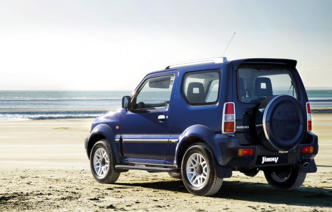 Обои картинки фото автомобили, suzuki, jimny, uk-spec