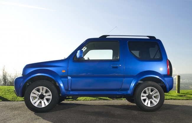 Обои картинки фото автомобили, suzuki, uk-spec, jimny