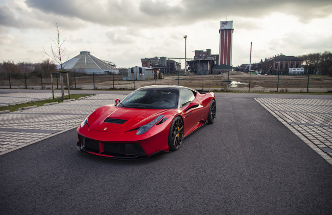 Обои картинки фото автомобили, ferrari, 2015г, pd458, prior-design