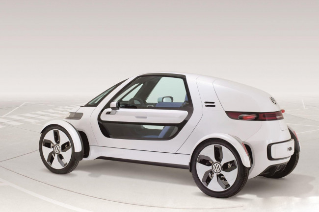 Обои картинки фото 2011 volkswagen concept, автомобили, volkswagen, 2011, concept, серый, фон