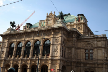 Картинка города вена+ австрия здание