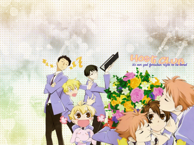 Обои картинки фото ouran, 03, аниме, high, school, host, club