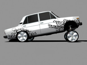 Картинка всё по бакинский тюненгованно автомобили 3д