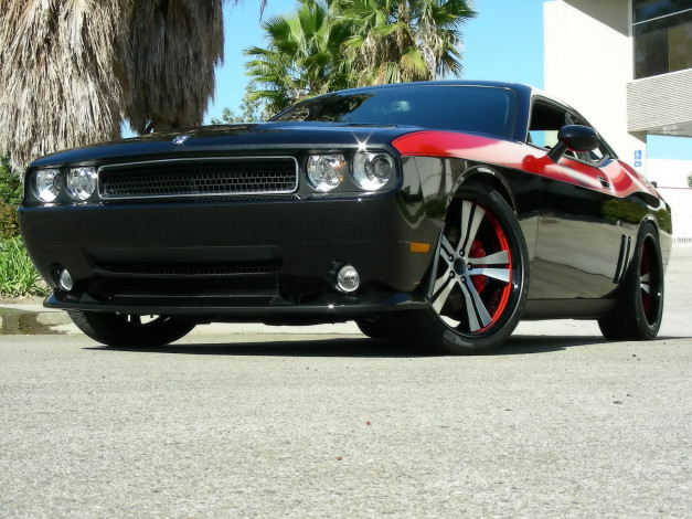 Обои картинки фото 2009, mr, norms, super, dodge, challenger, автомобили