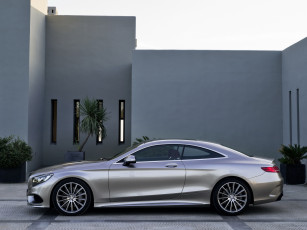 обоя автомобили, mercedes-benz, sports, package, amg, 1, c, 4matic, edition, 217, coupe, 2014, s, 500