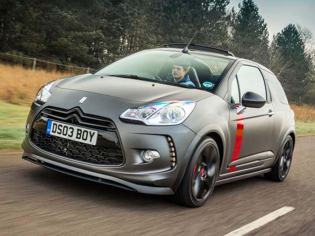 Обои картинки фото автомобили, citroen, racing, cabrio, ds3, citroеn, 2014, uk-spec