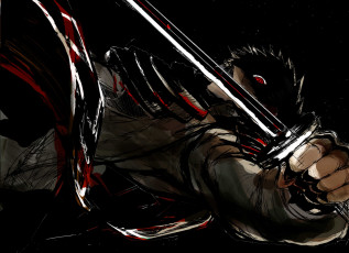 Картинка аниме touken+ranbu взгляд парень меч