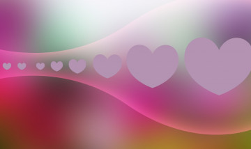 обоя векторная графика, сердечки , hearts, узор, фон, цвета