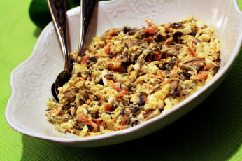 Картинка еда салаты +закуски грибной салат