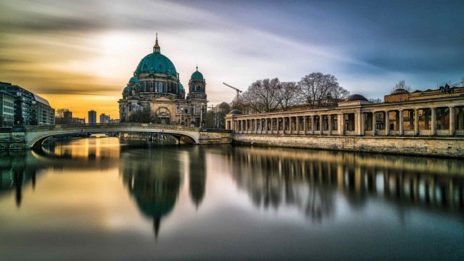 Обои картинки фото berliner dom, города, берлин , германия, собор