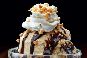 Картинка еда мороженое +десерты сливки лакомство