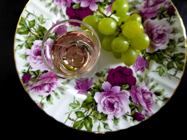 Обои картинки фото еда, напитки,  вино, вино, виноград