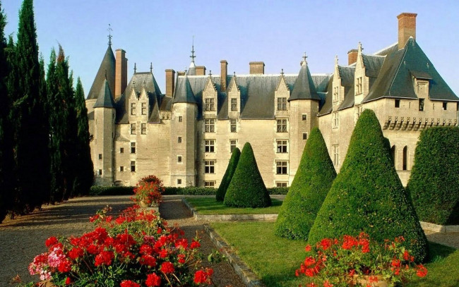 Обои картинки фото chateau de langeais, france, города, замки франции, chateau, de, langeais