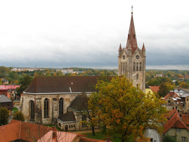 Обои картинки фото цесис, латвия, ес, города, католические, соборы, костелы, аббатства