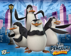 Картинка пингвины из мадагаскара мультфильмы the penguins of madagascar