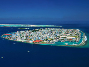 обоя maldive, islands, города, пейзажи