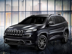 Картинка автомобили jeep темный 2014г kl concept urbane cherokee