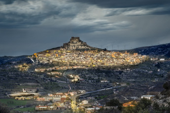 Картинка морелла+ испания города -+панорамы дома