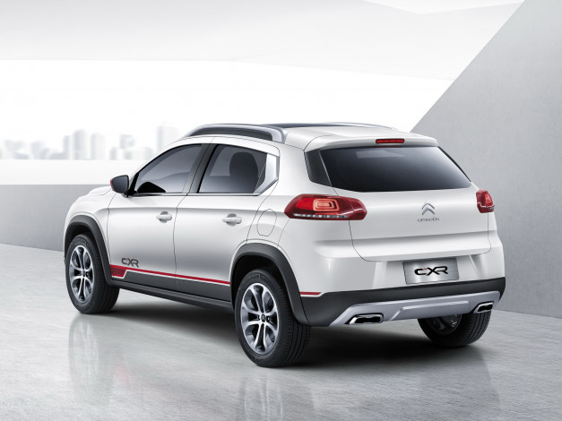 Обои картинки фото автомобили, citroen, 2014, concept, c-xr, citroеn, светлый